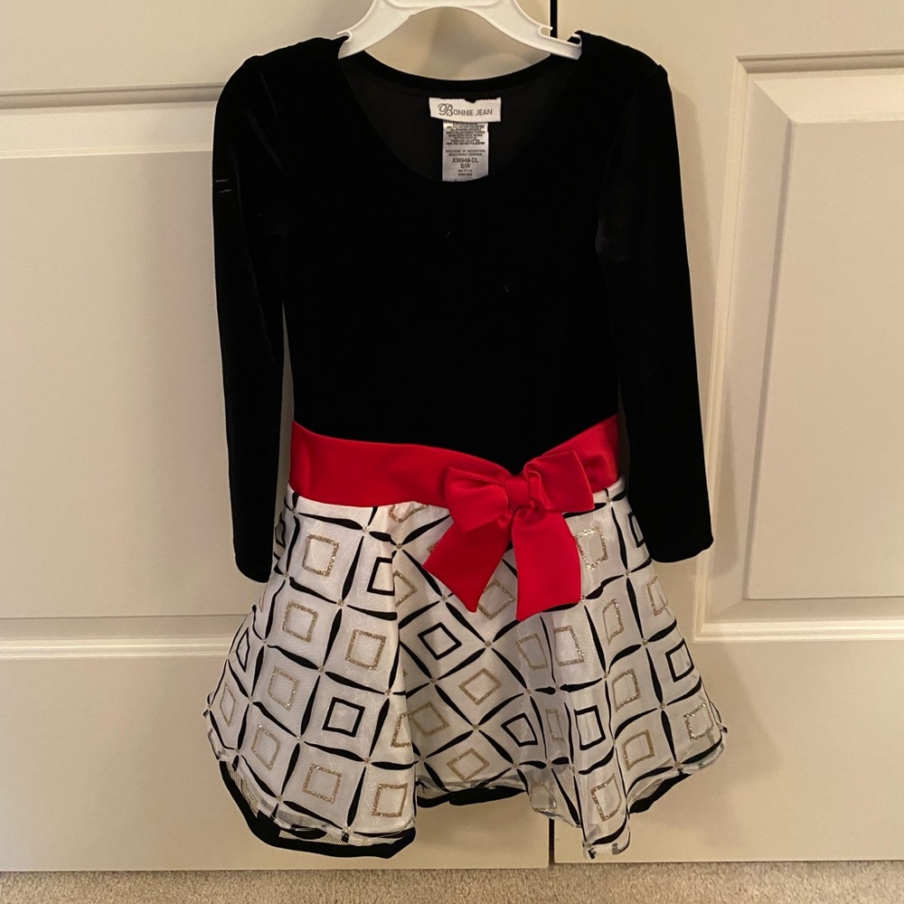 Bonnie jean fancy holiday dress size 5